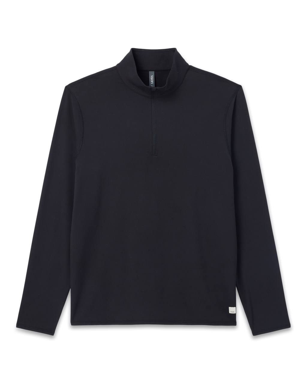 Ponto Half Zip Mock Neck | Black