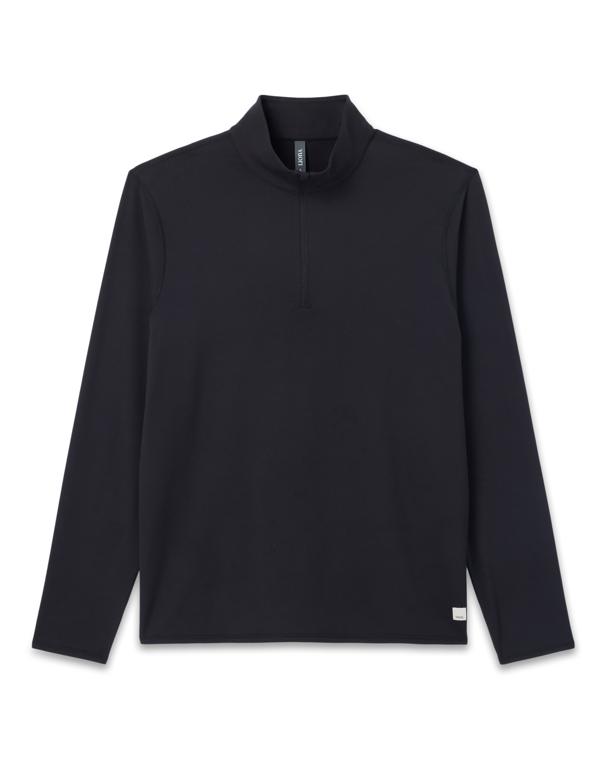 Ponto Half Zip Mock Neck | Black