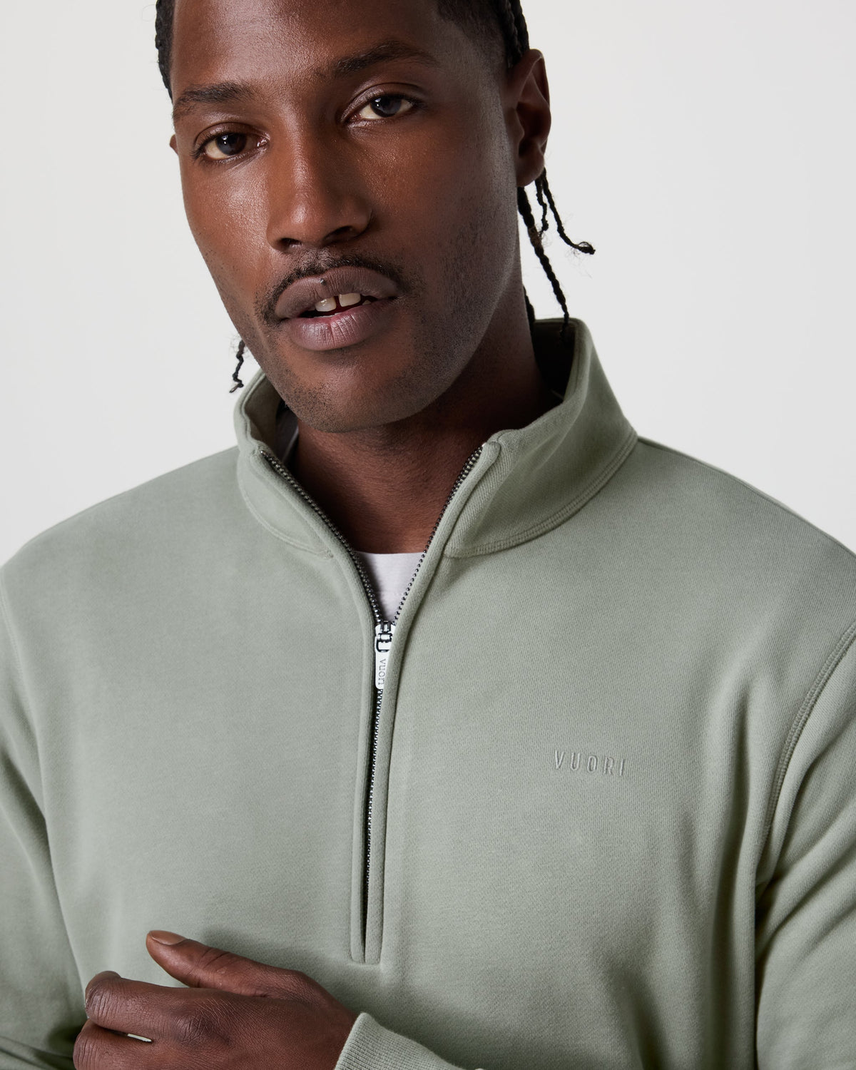 Cypress Quarter Zip 2.0 | Agave Green