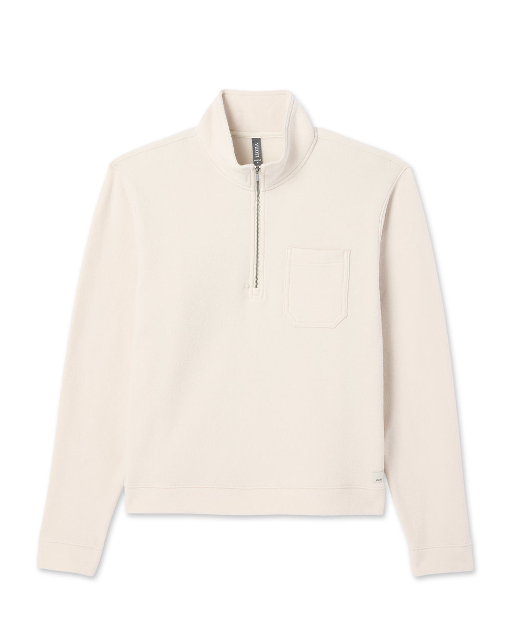 Beach Fleece Half Zip | Bone Heather