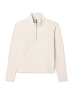 Beach Fleece Half Zip | Bone Heather