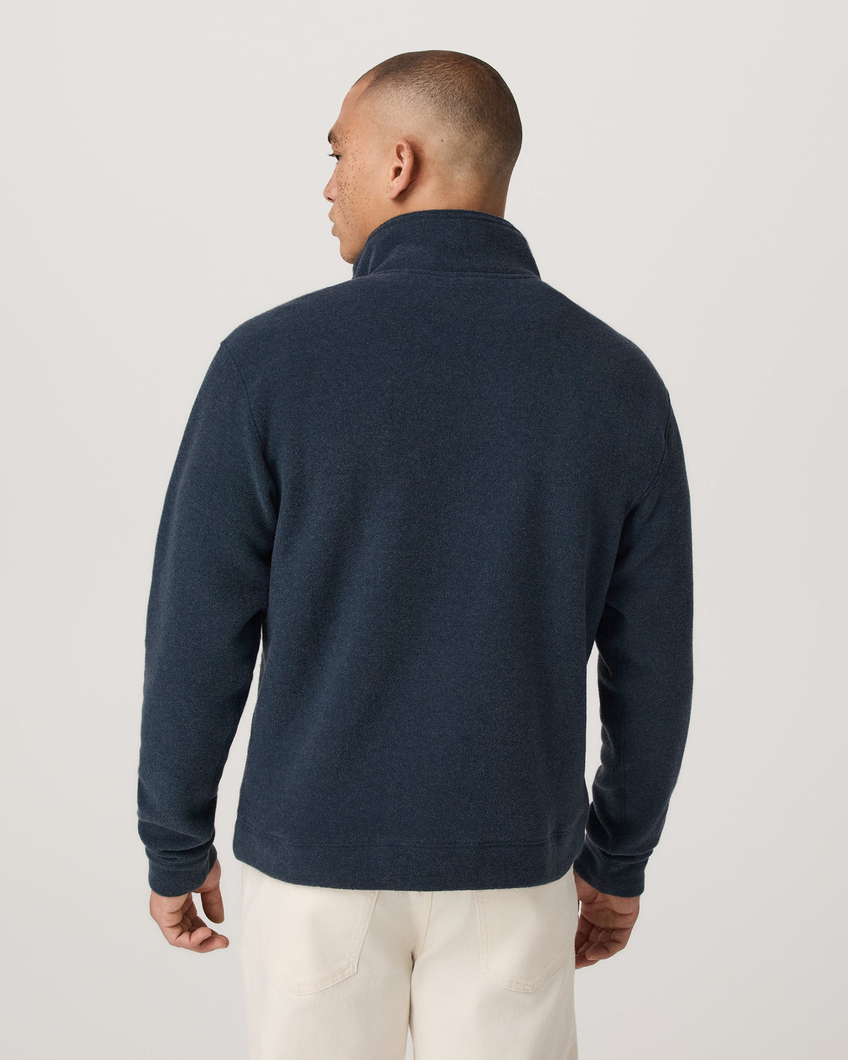 Beach Fleece Half Zip | Ink Heather