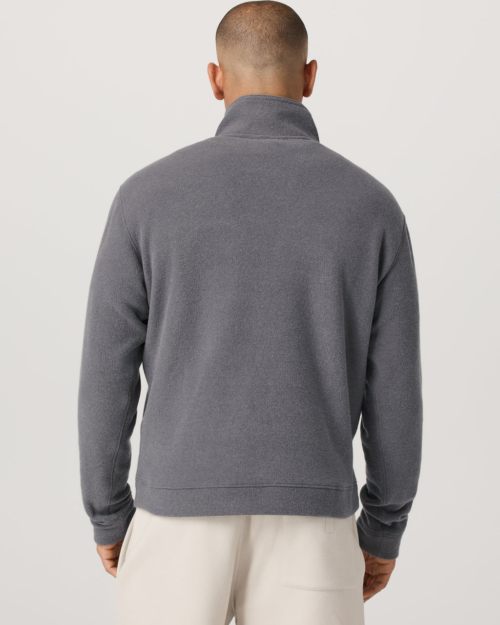 Beach Fleece Half Zip | Pinecone Heather