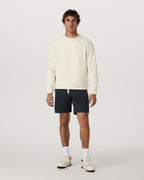 Beach Fleece Crew | Bone Heather