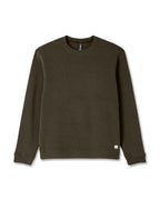 Beach Fleece Crew | Dark Oregano Heather