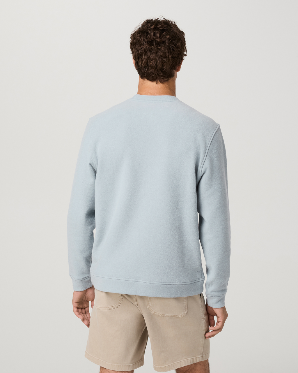 Beach Fleece Crew | Raindrop Heather