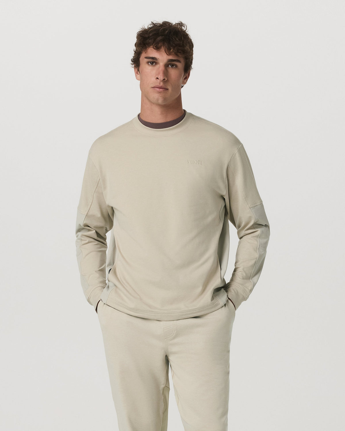 Coronado Mixed Media Crew | Limestone Heather