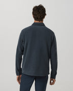Beach Fleece Shirt Jacket | Ink Heather