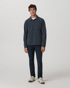Beach Fleece Shirt Jacket | Ink Heather