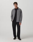 Beach Fleece Shirt Jacket | Pinecone Heather