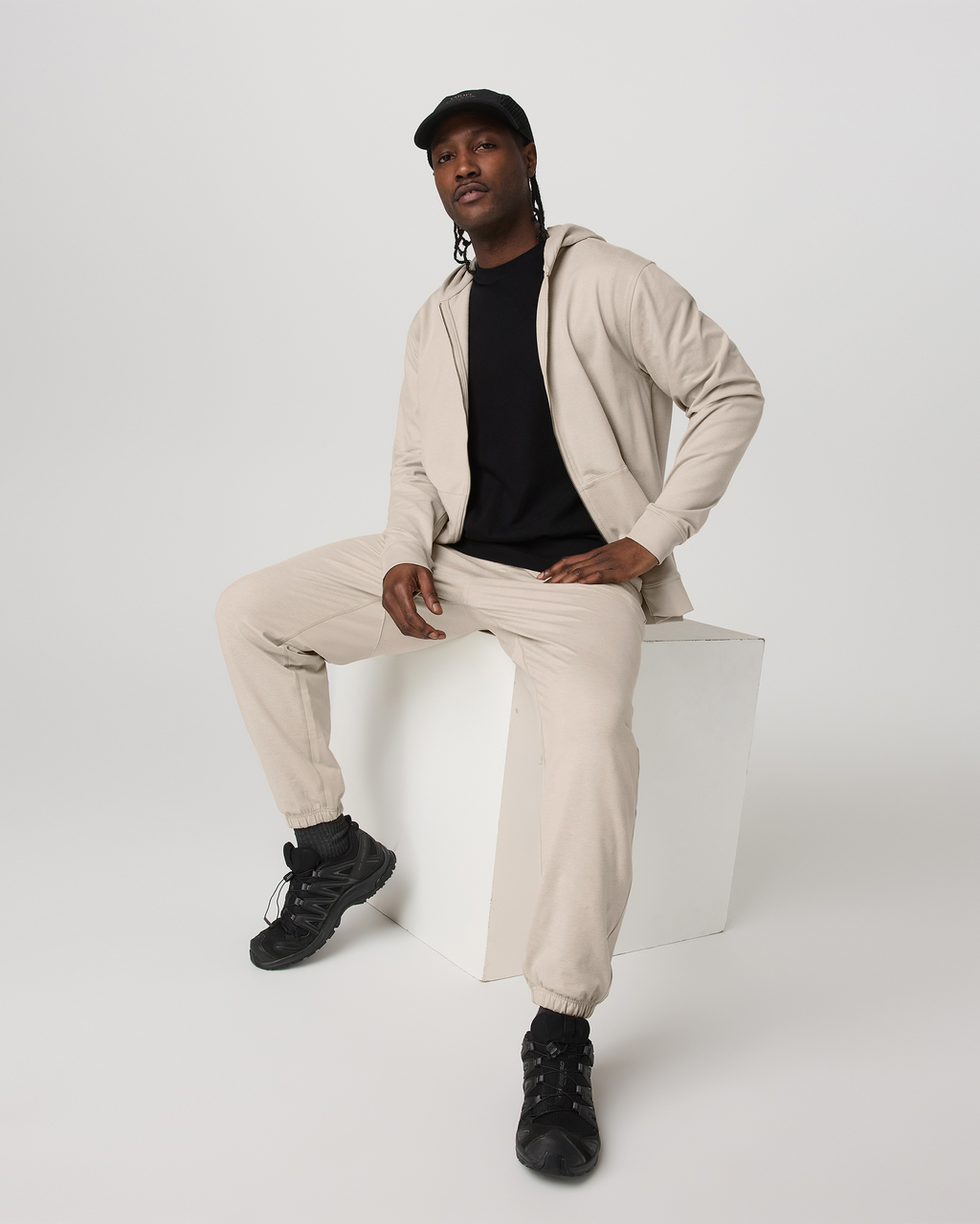 Coronado Full Zip Hoodie 2.0 | Limestone Heather