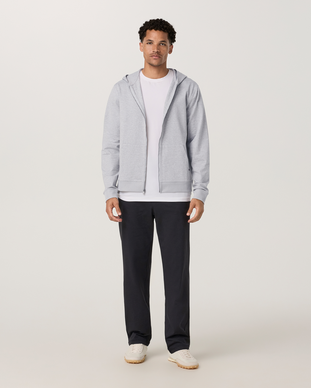 Coronado Full Zip Hoodie 2.0 | Light Heather Grey