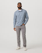 Long Sleeve Coronado Rugby | Blue Dusk Heather