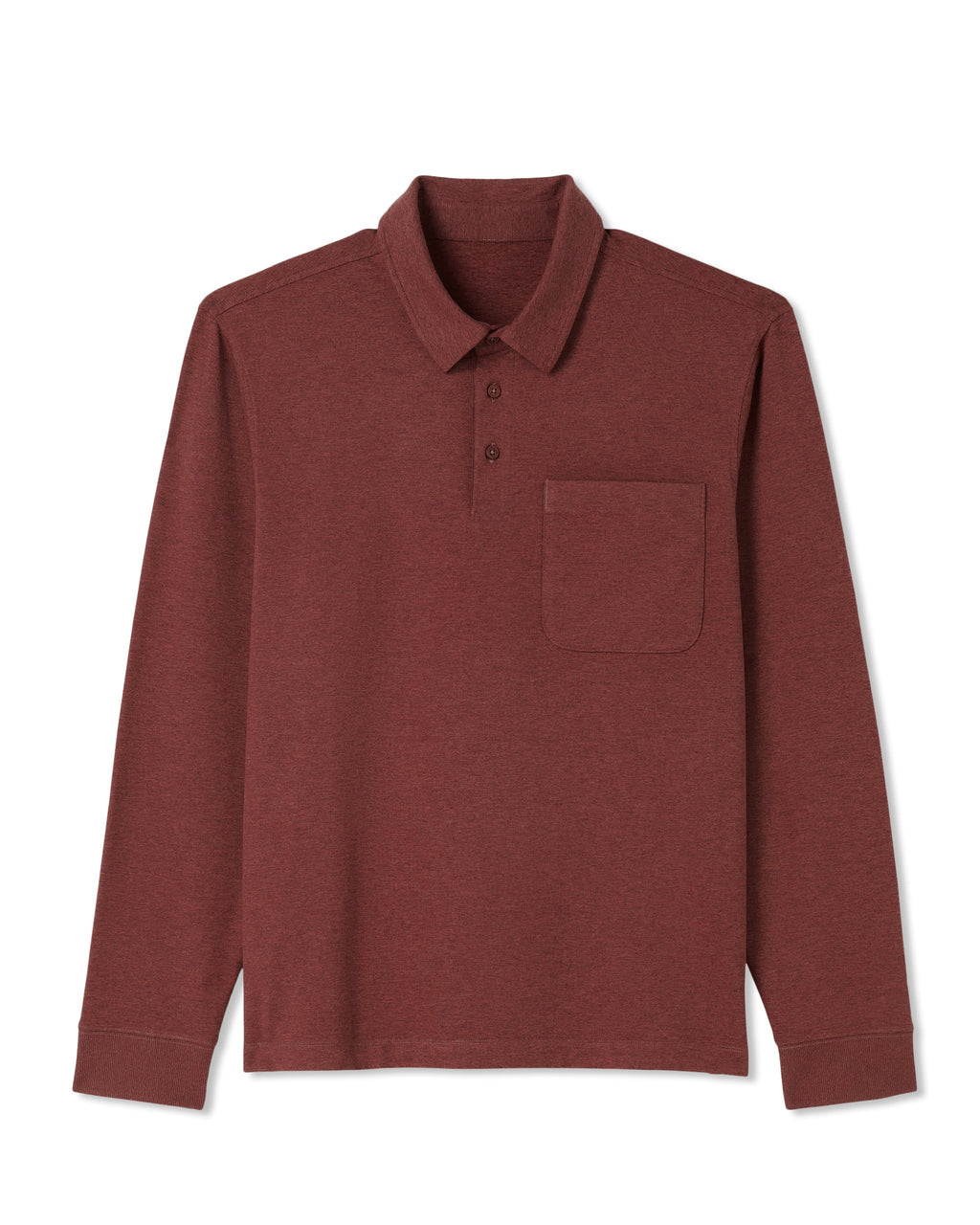 Long Sleeve Coronado Rugby | Spiced Apple Heather