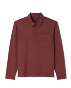 Long Sleeve Coronado Rugby | Spiced Apple Heather