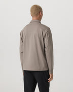 Long Sleeve Coronado Rugby | Walnut Heather