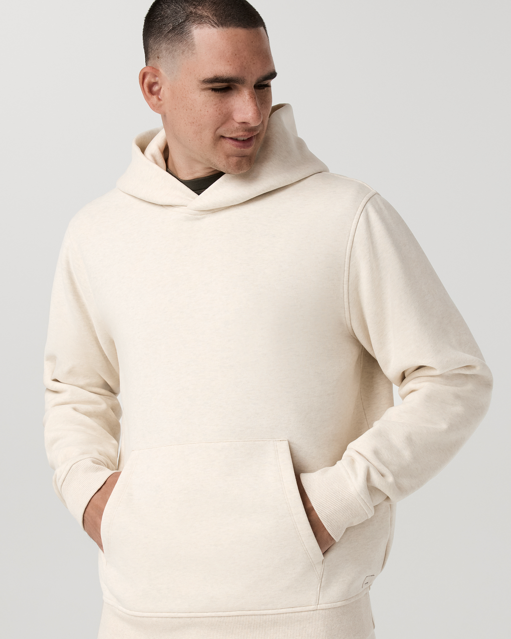 Seaside Pullover Hoodie 2.0 | Buttermilk Heather