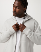 Seaside Full Zip Hoodie | Salt