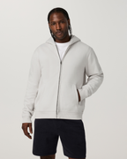 Seaside Full Zip Hoodie | Salt