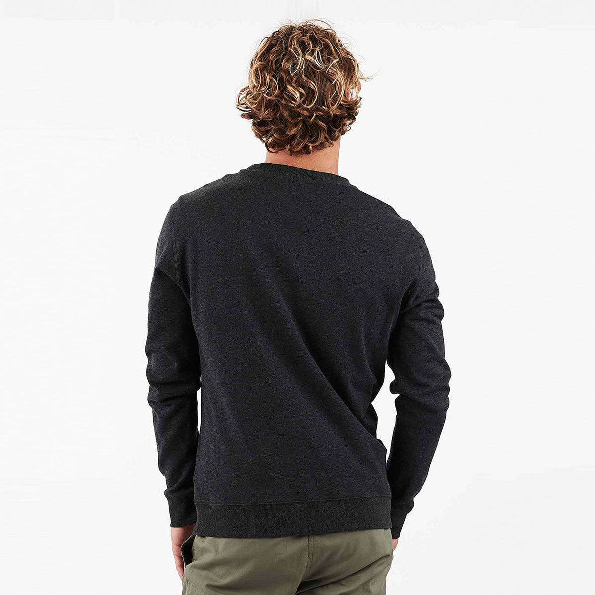 Jeffreys Pullover | Black Heather