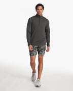 Ease Performance Half Zip | Charcoal Heather
