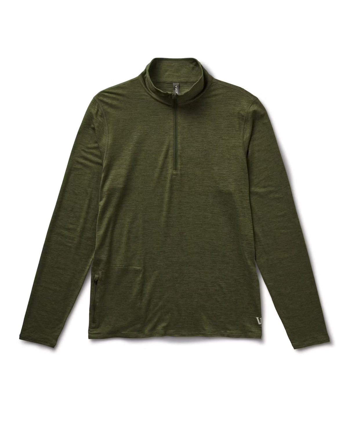 Ease Performance Half Zip | Forest Heather