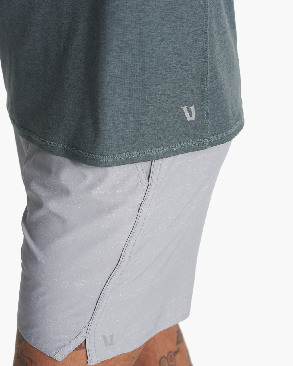 Ease Performance Half Zip | Lake Heather