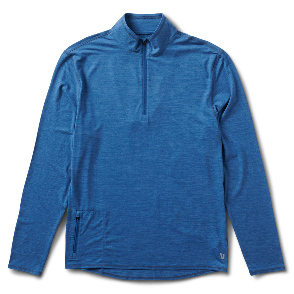 Ease Performance Half Zip | Sea Heather
