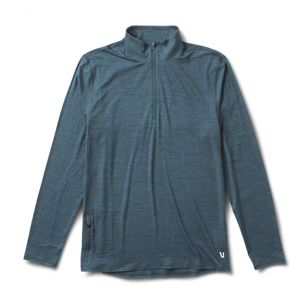 Ease Performance Half Zip | Stone Heather