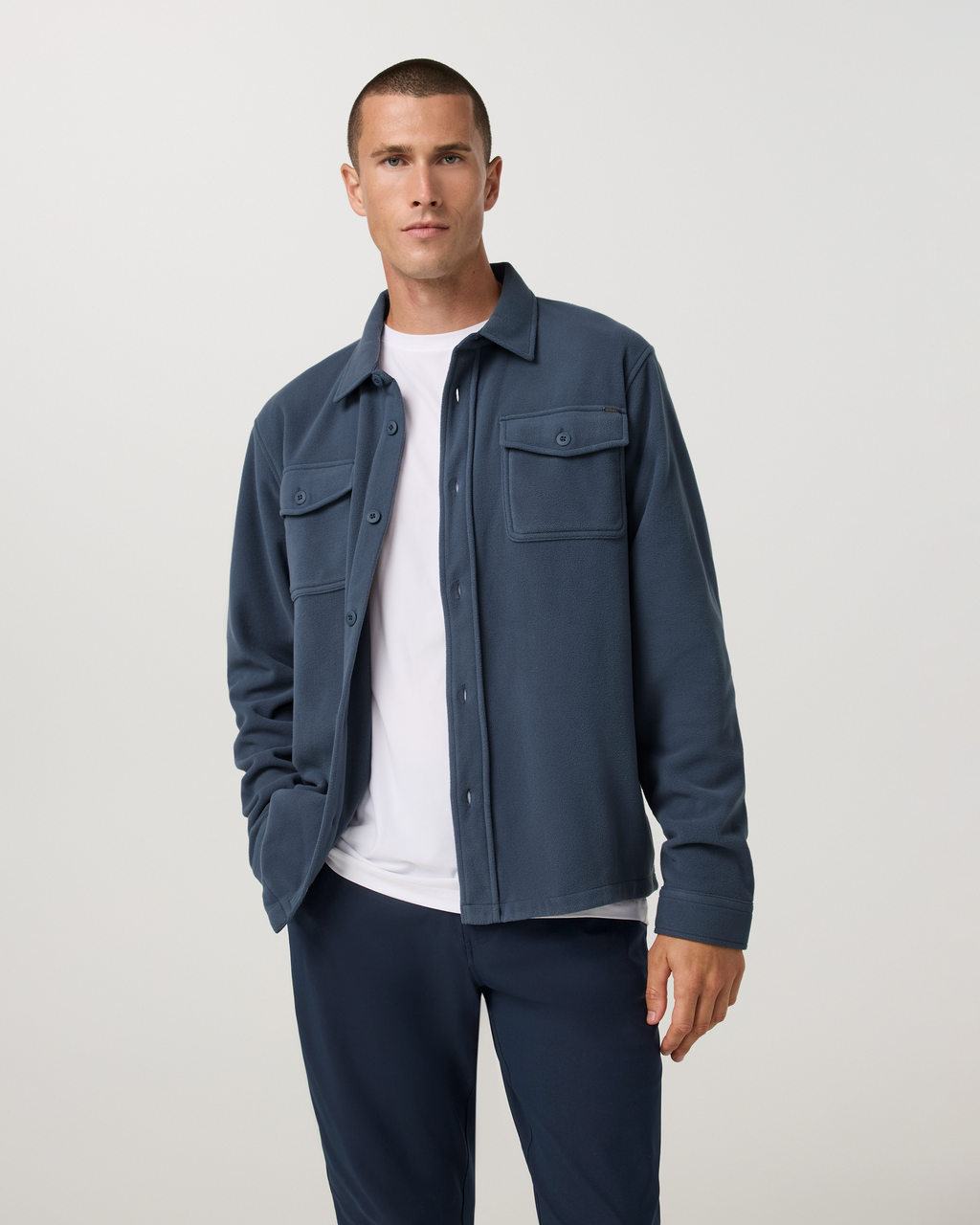 Aspen Shirt Jacket | Bay Blue