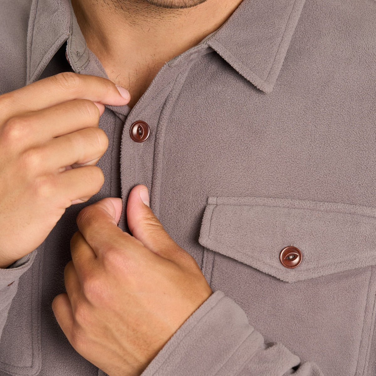 Aspen Shirt Jacket | Cocoa