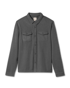 Aspen Shirt Jacket | Dark Pewter