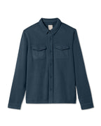 Aspen Shirt Jacket | Ocean Blue