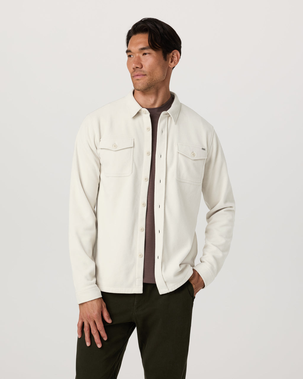 Aspen Shirt Jacket | Mushroom