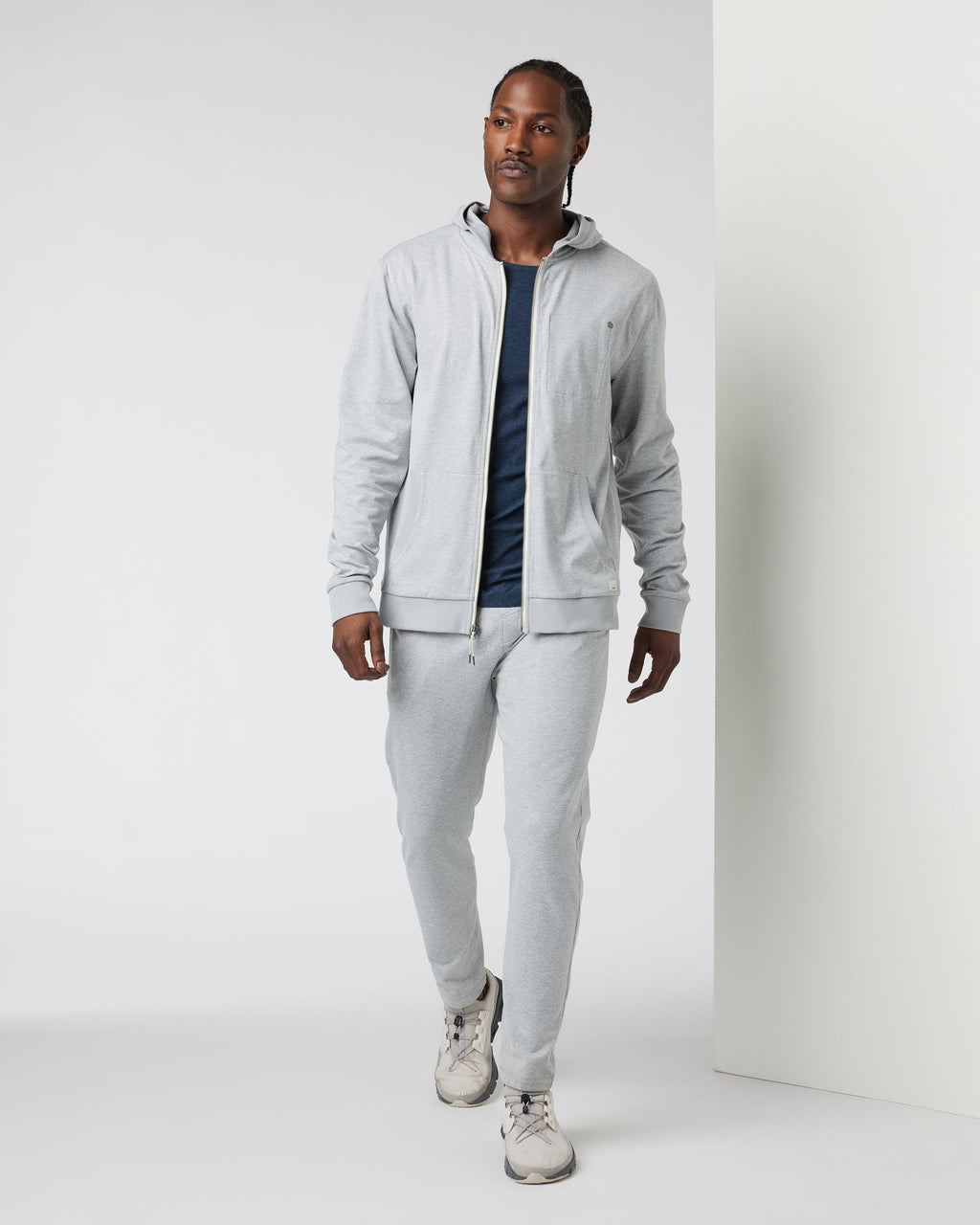 Coronado Hoodie | Light Heather Grey