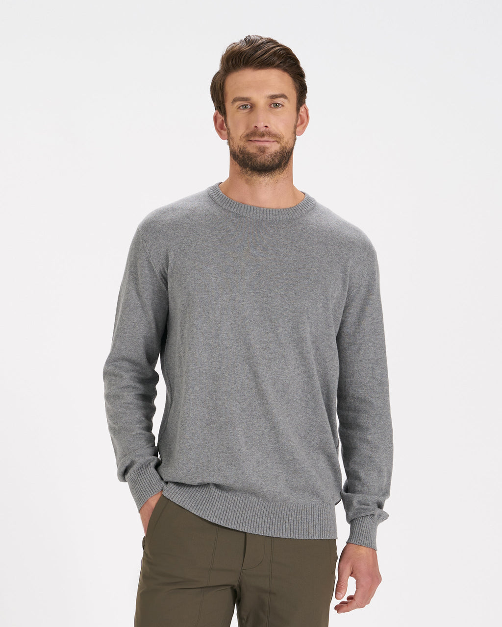 Fluent Sweater | Heather Grey