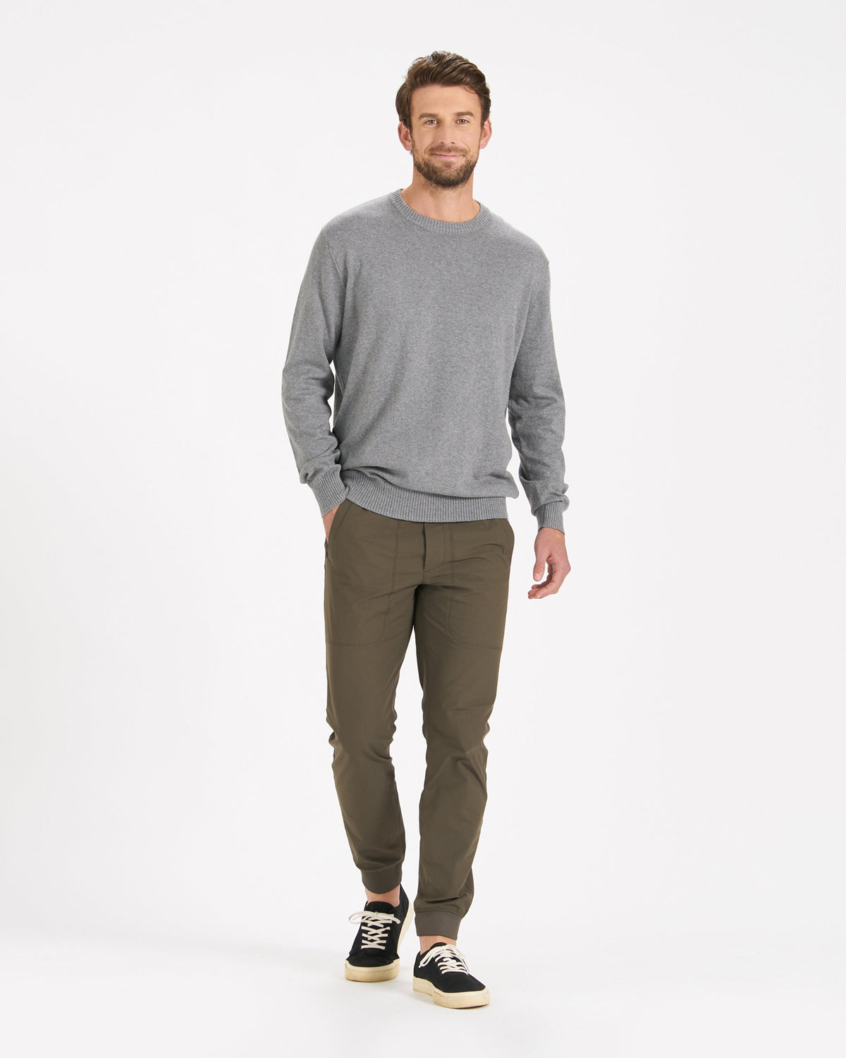Fluent Sweater | Heather Grey
