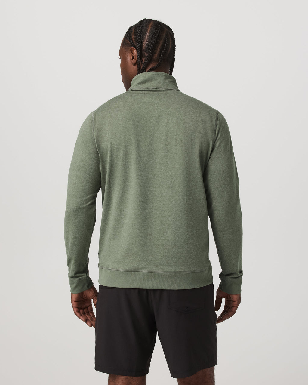 Coronado Half Zip | Light Oregano Heather