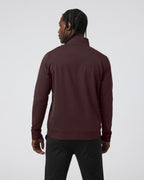 Coronado Half Zip | Mahogany Heather