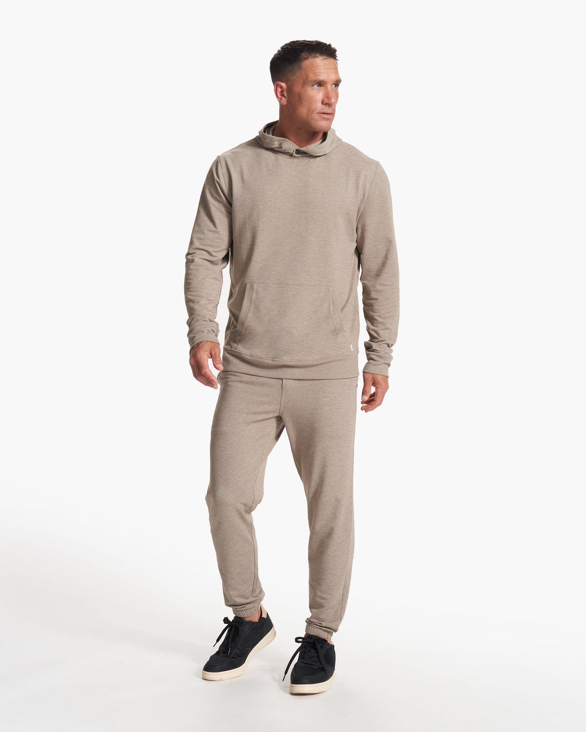 Austin Hoodie | Teak Heather