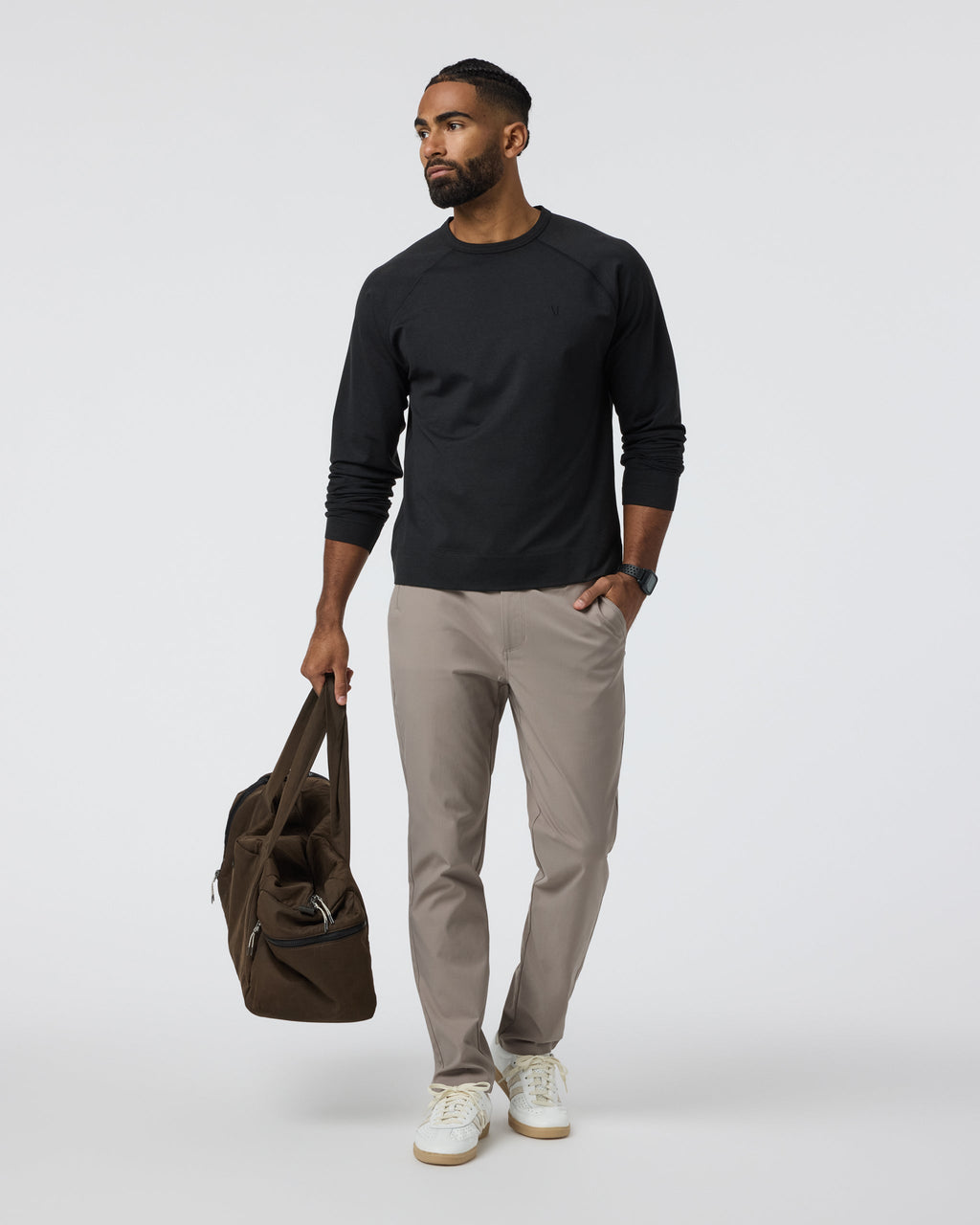 Coronado Crew | Black Heather