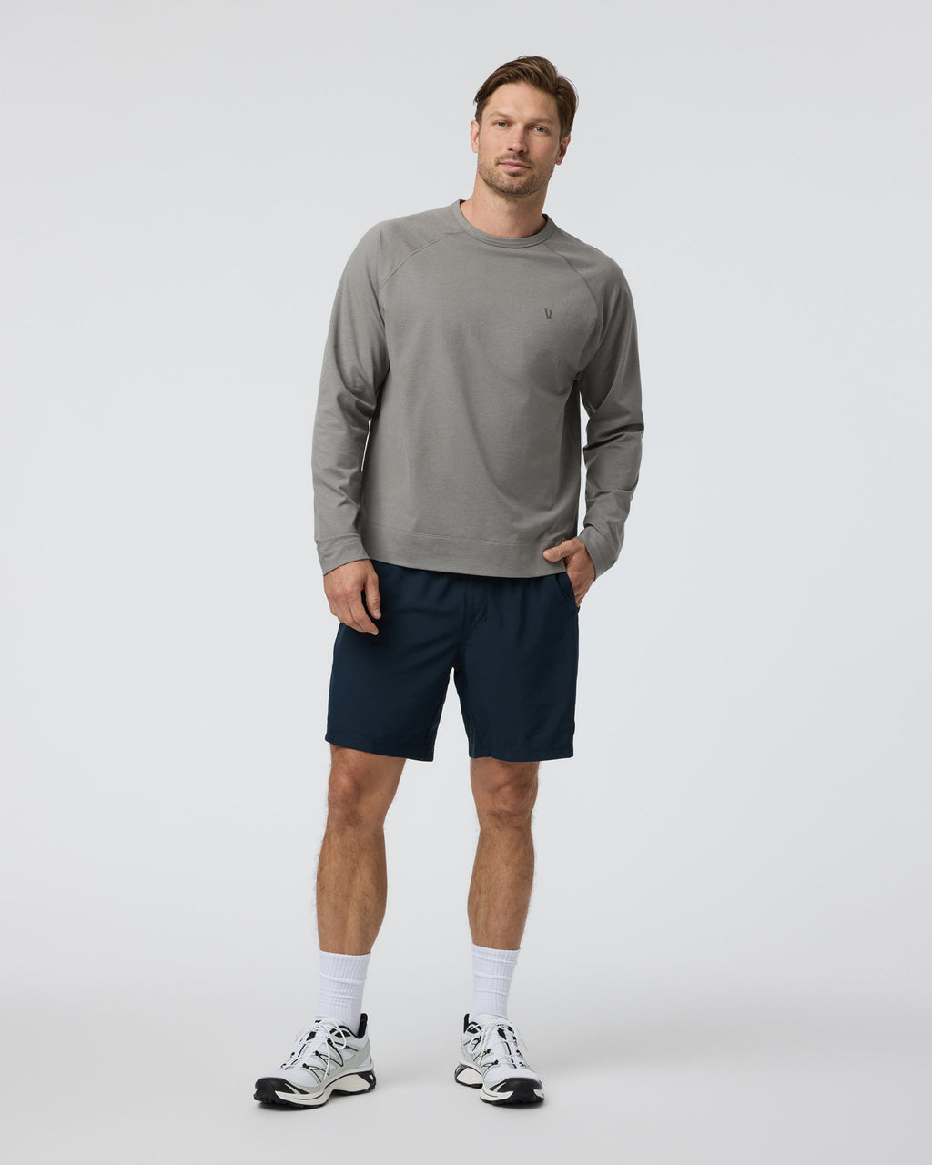 Coronado Crew | Dolomite Heather