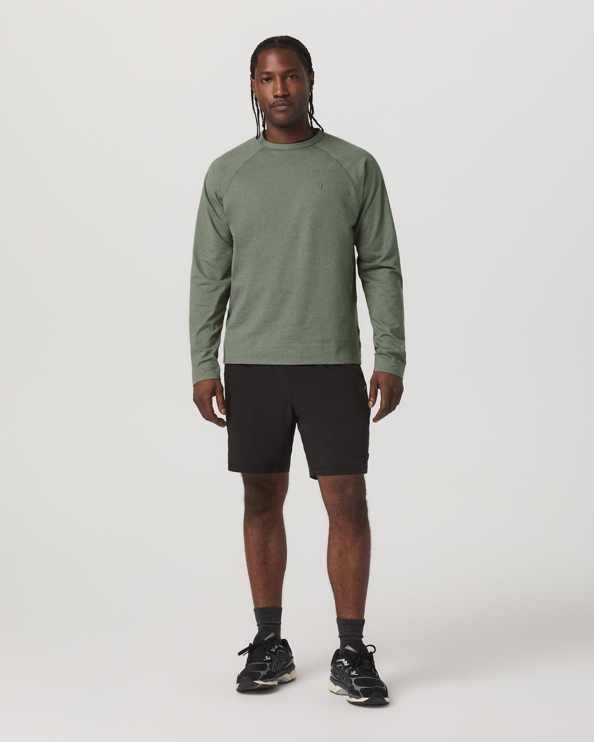 Coronado Crew | Light Oregano Heather
