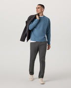 Coronado Crew | Pool Blue Heather