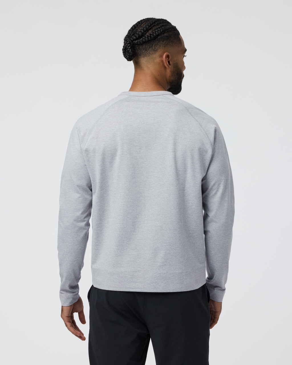 Coronado Crew | Light Heather Grey