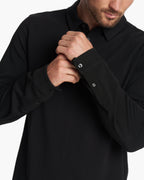Long Sleeve Westport Polo | Black