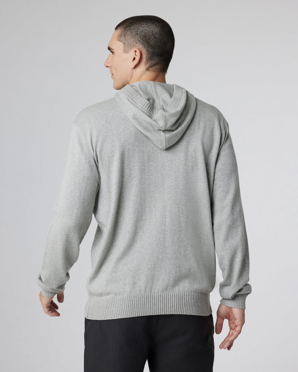 Fluent Sweater Hoodie | Light Heather Grey