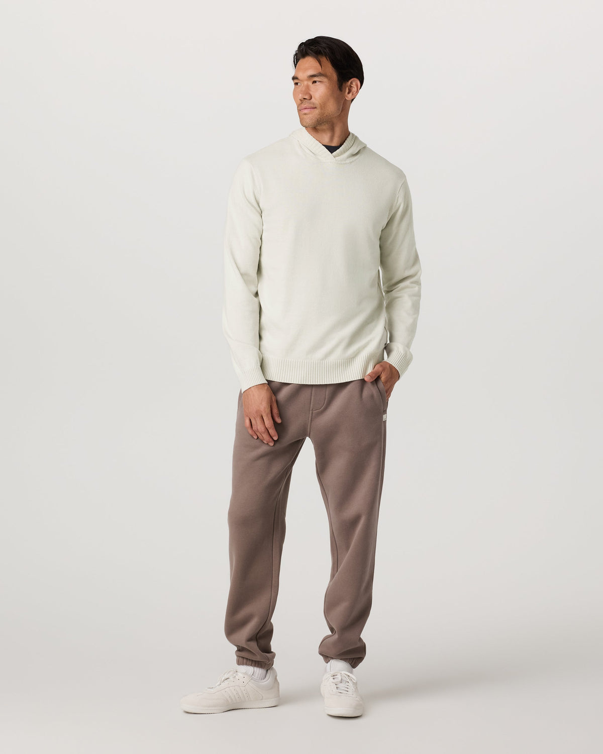 Fluent Sweater Hoodie | Winter Grey