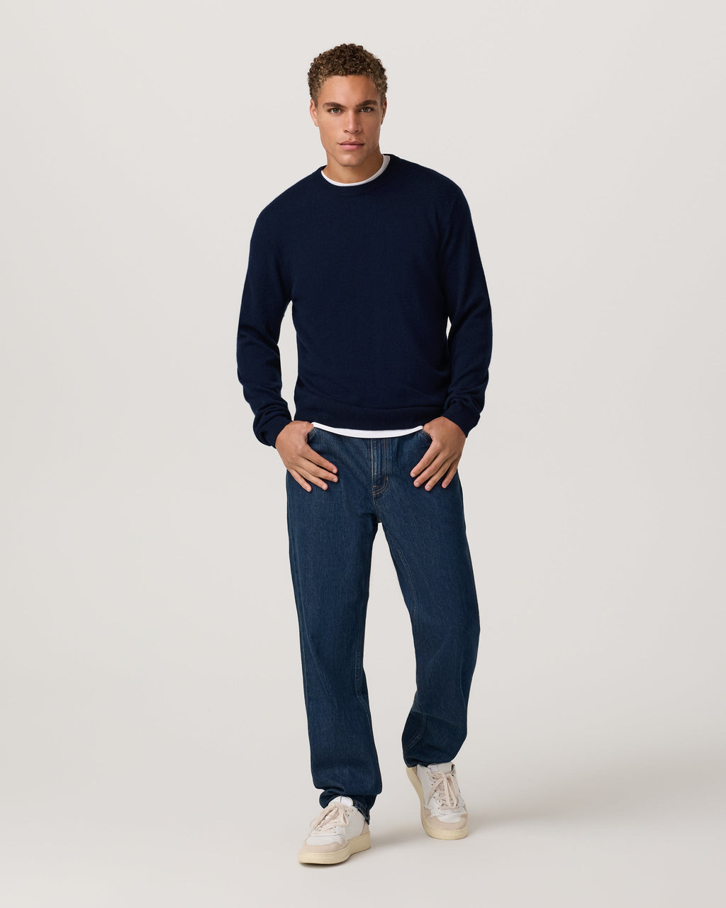 Berik Cashmere Sweater | Ink