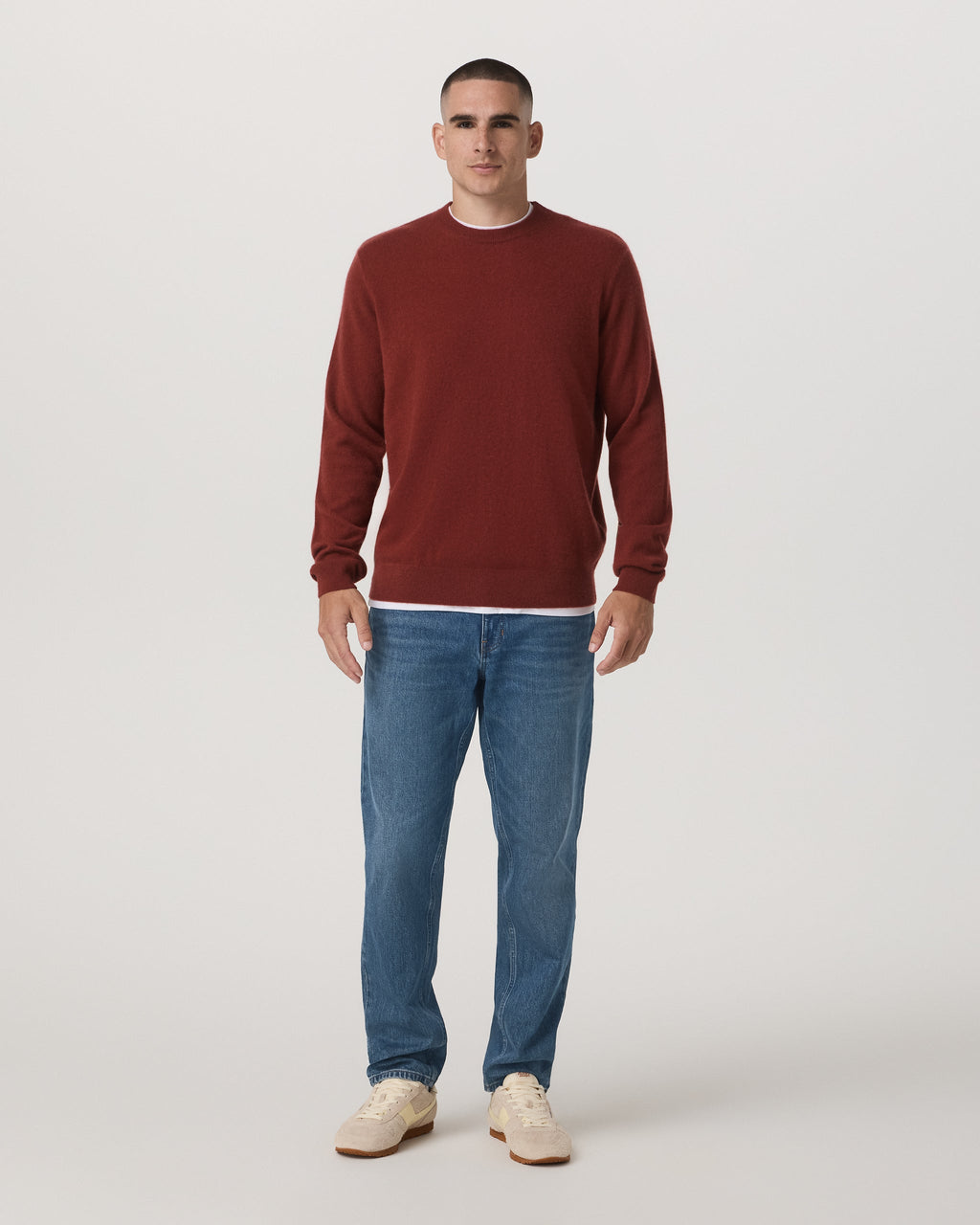 Berik Cashmere Sweater | Spiced Apple